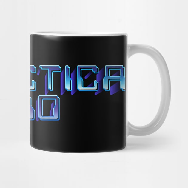 Battlestar Galactica 1980 3D Chrome Logo by MalcolmDesigns